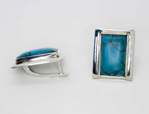 серьги бирюза* ― Самоцветы мира