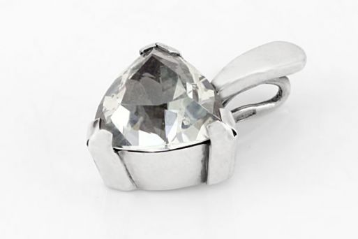Серебряный кулон с топазом 21376 купить в магазине Самоцветы мира
