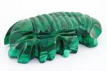 Фигурка из малахита скорпион 40х70 мм 26328