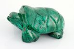 Фигурка из малахита черепаха 25х40х60 мм 32264