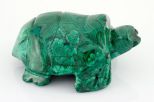 Фигурка из малахита черепаха 25х40х60 мм 32264