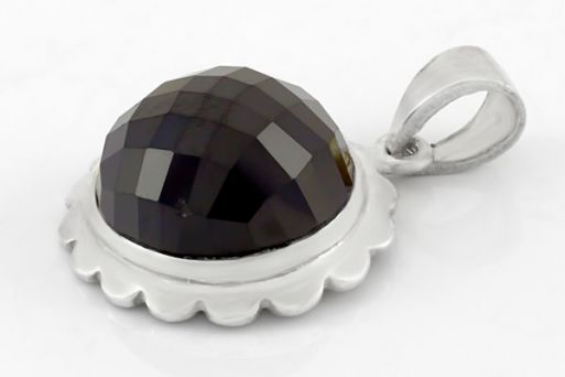 Серебряный кулон с шпинелью 32829 купить в магазине Самоцветы мира