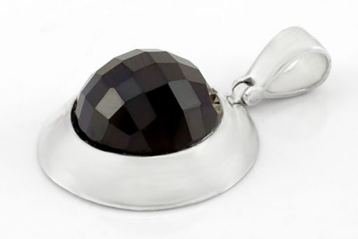 Серебряный кулон с шпинелью 32835 купить в магазине Самоцветы мира