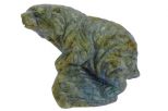 Фигурка медведь из лабрадорита. Вес 850 гр.