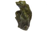 Фигурка медведь из лабрадорита. Вес 1000 гр.