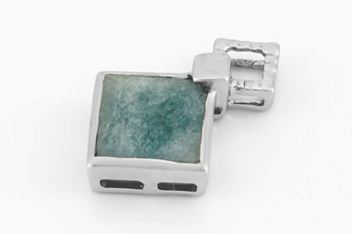 Серебряный кулон с бериллом 40657 купить в магазине Самоцветы мира