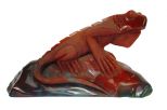 Фигурка из Яшмы Игуана. Вес 400 гр. 