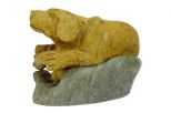 Фигурка из Скарна Собака. Вес 870 гр.