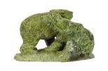 Фигурка из Яшмы Медведи. Вес 1500 гр.