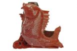 Фигурка из Яшмы Рыба. Вес 510 гр.