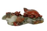 Фигурка из Яшмы Черепахи. Вес 440 гр.