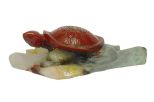 Фигурка из Яшмы Черепаха. Вес 400 гр.