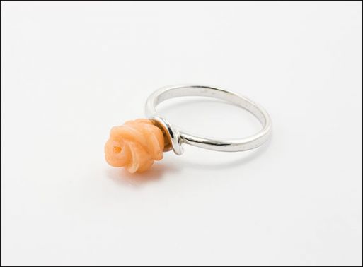 Коралл кольцо розочки