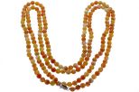 Сердолик бусы шарик 6 мм. Длина 130 см.