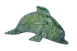 Фигурка из змеевика Дельфин. Вес 240 гр.