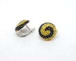 серьги циркон 7,2гр.