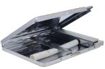 Янтарь портсигар с зажигалкой. Вес 127 гр.