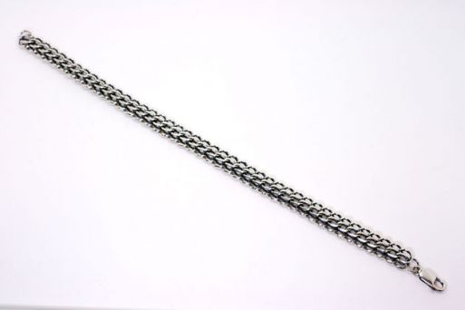 Серебряный браслет якорный 48050 купить в магазине Самоцветы мира