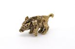 Фигурка из бронзы кабанчик 45х30х15 мм 49121