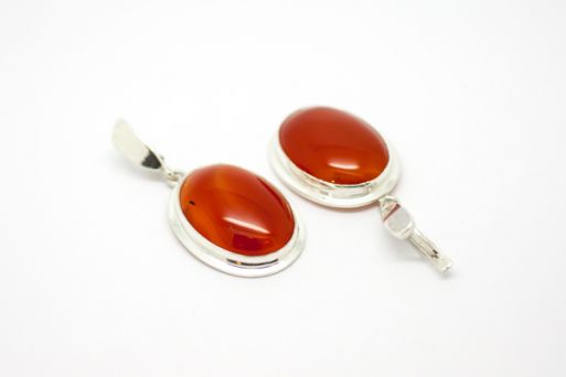 Серьги с Сердоликом
