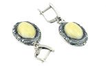 серьги янтарь. Королевский Вес 8,0 гр