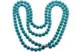 Бирюза бусы шарик гранёный 10 мм. Вес 150 гр. Длина 130 см.