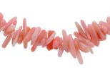 Коралл бусы иголочки мелкие 1*5 мм. Вес 26 гр. Длина 48 см.