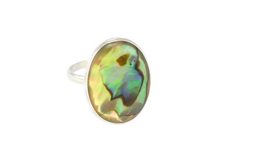 Кольцо из серебра 925 пробы с Гелиотисом.