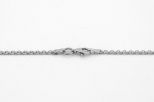 Цепочка из серебра якорная 50 см 54839