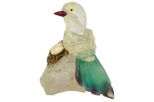 Фигурка сойка из горного хрусталя. Вес 100-130 гр.