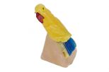 Фигурка попугай микро из оникса.Вес 40-60 гр.