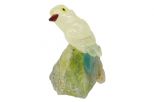 Фигурка сойка микро из горнрго хрусталя. Вес 40-60 гр.