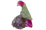 Фигурка тукан микро из яшмы. Вес 40-60 гр.