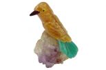 Фигурка сойка микро из оникса. Вес 40-60 гр.