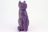Чароит Кошка. Вес 100 гр.