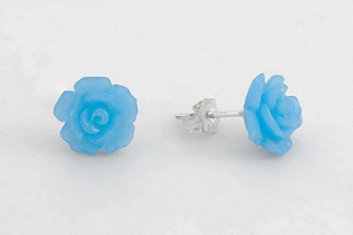 Серьги из серебра с Агатом.