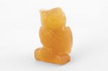 Фигурка из сердолика сова 15х20х30 мм 60979