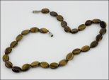 Тигровый бусы лепешки 18х25мм*