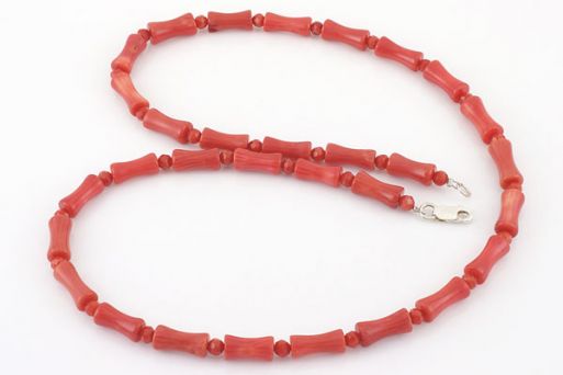 Коралловые бусы 66907 купить в магазине Самоцветы мира